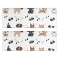 thumbnail image 1 of Kitchen Rugs Sets Of 2,Cute Dogs Anti Fatigue Kitchen Mat Rugs Non Slip Washable,Decorative Kitchen Floor Mats for Kitchen,Sink,Laundry,17"X47", 1 of 5
