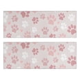 thumbnail image 1 of Kitchen Rugs Sets Of 2,Pink Dog Paw Anti Fatigue Kitchen Mat Rugs Non Slip Washable,Decorative Kitchen Floor Mats for Kitchen,Sink,Laundry,17"X47", 1 of 5