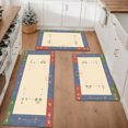 thumbnail image 1 of Kitchen Rugs Sets of 3 Non Slip Washable Kitchen Mats for Floor, Kitchen Runner Rug, Floor Mat Carpet for Entryway, Laundry, Sink, 1 of 12
