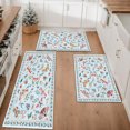 thumbnail image 1 of Kitchen Rugs Sets of 3 Non Slip Washable Kitchen Mats for Floor, Kitchen Runner Rug, Floor Mat Carpet for Entryway, Laundry, Sink, 1 of 12