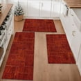 thumbnail image 1 of Kitchen Rugs Sets of 3 Non Slip Washable Kitchen Mats for Floor, Kitchen Runner Rug, Floor Mat Carpet for Entryway, Laundry, Sink, 1 of 12