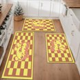 thumbnail image 1 of Kitchen Rugs Sets of 3 Non Slip Washable Kitchen Mats for Floor, Kitchen Runner Rug, Floor Mat Carpet for Entryway, Laundry, Sink, 1 of 12