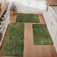 thumbnail image 1 of Kitchen Rugs Sets of 3 Non Slip Washable Kitchen Mats for Floor, Kitchen Runner Rug, Floor Mat Carpet for Entryway, Laundry, Sink, 1 of 12