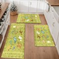 thumbnail image 1 of Kitchen Rugs Sets of 3 Non Slip Washable Kitchen Mats for Floor, Kitchen Runner Rug, Floor Mat Carpet for Entryway, Laundry, Sink, 1 of 12