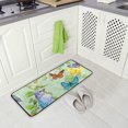 thumbnail image 1 of Kitchen Rugs Vintage Butterflies and Bird Design Non-Slip Soft Kitchen Mats Bath Rug Runner Doormats Carpet for Home Decor, 39" X 20", 1 of 5