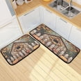 thumbnail image 1 of Kitchen Rugs and Mats【2 PCS】Non Skid Birdhouse Printing Creative Kitchen Mat, 1 of 7