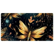 Kitchen Rugs and Mats Non Skid Washable, Absorbent Runner Rugs for Kitchen, Front of Sink, Kitchen Mats for Floor, Firefly