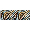 thumbnail image 1 of Kitchen Rugs and Mats Non-Skid Washable Runner Rugs Abstract Art Zebra Print Long 72x24 inch for Floor Cushioned Hallway Entryway Indoor 2x6, 1 of 7