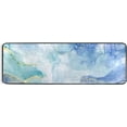 thumbnail image 1 of Kitchen Rugs and Mats Non-Skid Washable Runner Rugs Abstract Multicolored Marble Long 72x24 inch for Floor Cushioned Hallway Entryway Indoor 2x6, 1 of 7