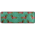 thumbnail image 1 of Kitchen Rugs and Mats Non-Skid Washable Runner Rugs Christmas Dachshund Long 72x24 inch for Floor Cushioned Hallway Entryway Indoor 2x6, 1 of 7