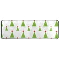 thumbnail image 1 of Kitchen Rugs and Mats Non-Skid Washable Runner Rugs Christmas Trees Seamless Pattern Long 72x24 inch for Floor Cushioned Hallway Entryway Indoor 2x6, 1 of 7