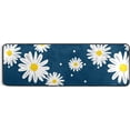thumbnail image 1 of Kitchen Rugs and Mats Non-Skid Washable Runner Rugs White Little Daisy Polka Dots Long 72x24 inch for Floor Cushioned Hallway Entryway Indoor 2x6, 1 of 7