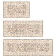 thumbnail image 1 of Kitchen Rugs and Runners Set of 3, Yamaziot Kitchen Floor Mat Non Slip Washable Farmhouse Carpet for Laundry Room Sink, 20"x32"+20"x32"+20"x47", 1 of 5