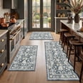 thumbnail image 1 of Kitchen Rugs, Yamaziot Kitchen Rugs and Runners, Non Skid Washable Boho Farmhouse Kitchen Runner Rug Sets of 3, 20"x32"+20"x32"+20"x47", 1 of 9