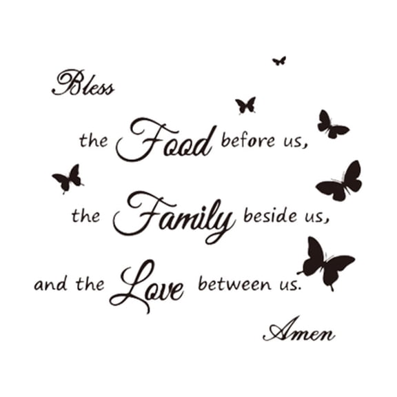 Kitchen Rules Wall Decals Non Slip, QQZ Easy Apply PVC Home Stickers for Bathroom, 36x13.5 Inch Family Activity Quote Saying Stickers for House Warming Gift, Black
