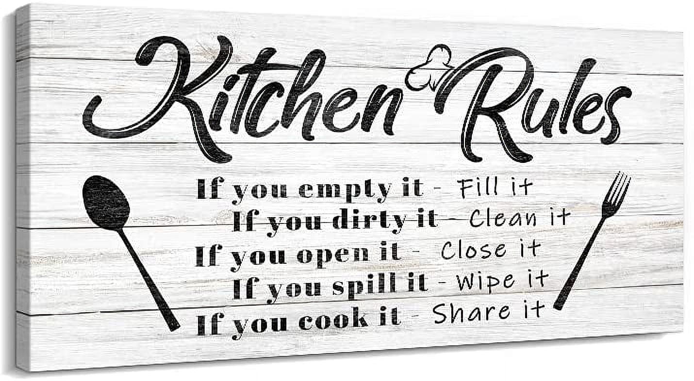 Funny Kitchen Signs Funny Kitchen Quotes Rustic Kitchen 