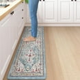 thumbnail image 1 of Kitchen Runner Mats for Floor Cushioned Anti Fatigue Kitchen Rugs, Kitchen Floor Mats Non Slip for Standing, 17\u201dx59\u201d Aqua Washable Kitchen Sink Floor Mats for Office, Laundry, 1 of 6