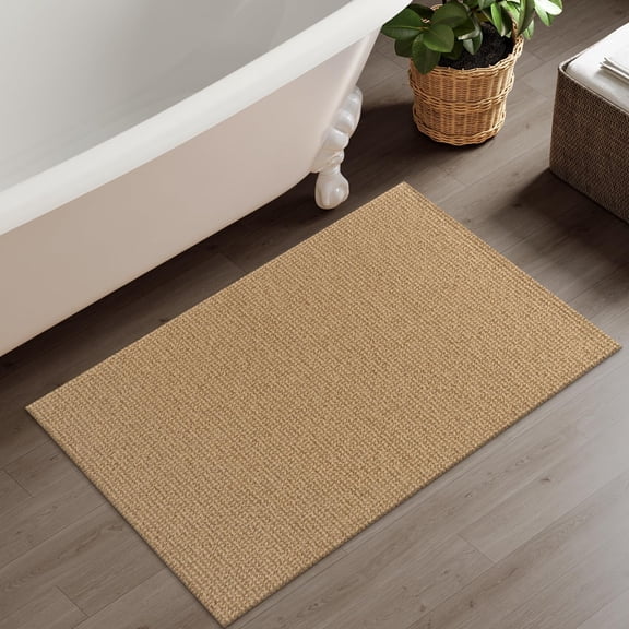 Kitchen Runner Rug, 2x6 Washable Boho Rug Runners for Hallways Non Slip, 6ft Low Pile Woven Cotton Modern Carpet Runners, Stain Resistant Bedroom Runner Rug for Hallway Entryway Entrance, Green