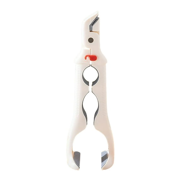 Kitchen Safety Essential: 3-in-1 Hot Plate Gripper with Multi-Angle Anti-Scald Clip, Grabber Tool & Lockable Tongs Prevent Burns, Handle Hot Cookware Safely