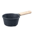 thumbnail image 1 of Kitchen Sauce Pan Prevents Stick Deepening Height Medical Stone Sauce Pot with Pour Spouts for Pouring Oil Milk Heating Frying, 1 of 15
