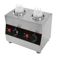 thumbnail image 1 of Kitchen Sauce Warmer Commercial Double Squeeze Topping Bottle Warmer Machine, 1 of 20
