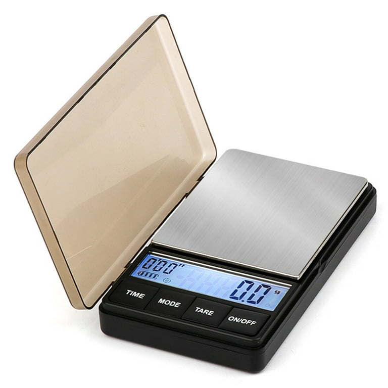 Kitchen Scale 0.1g High Accuracy Coffee Scale with Timer Tare Function  Portable Food Electronic Scale Reusable Battery Powered Pocket Scale with  LED
