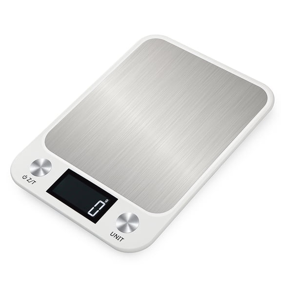 Kitchen Scale 15Kg/1g Weighing Food Coffee Balance Smart Electronic Digital Scales Stainless Steel Design for Cooking and Baking