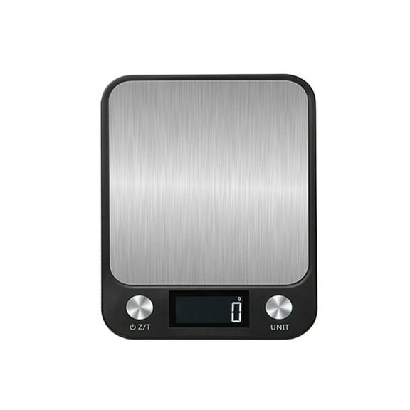 Kitchen Scale 15Kg Weighing Food Coffee Balance Smart Electronic Digital Scales Stainless Steel for Cooking and Baking-A,1 * Kitchen Scale,Black