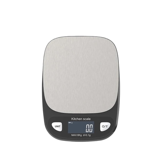 Kitchen Scale 6Kg/0.1g Weighing Coffee Balance Electronic Stainless Steel Digital Scales ,Precise Weight