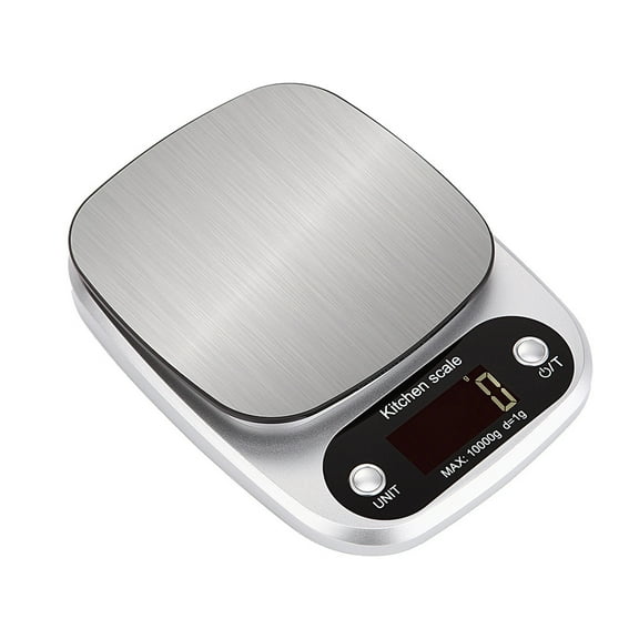 Kitchen Scale Digital Food Scale, 22lb Large Digital Kitchen Scale 10kg/1g, 7 Units Gram Scale for Baking and Cooking LCD Display Mini Food Scale