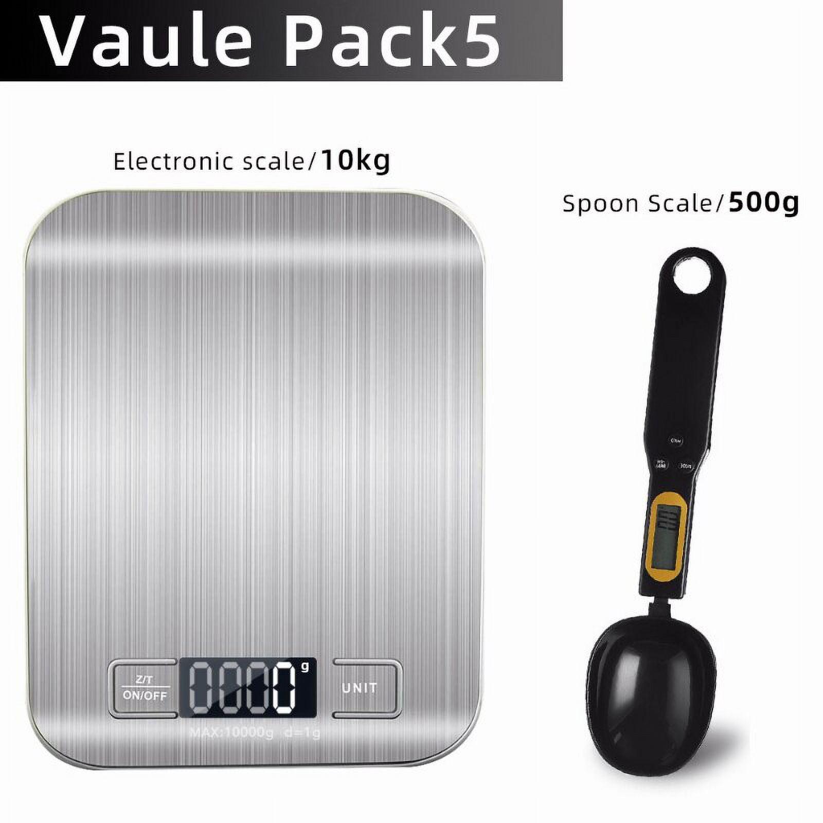 Kitchen Scale Digital Multifunction Stainless Steel Weighing Scale