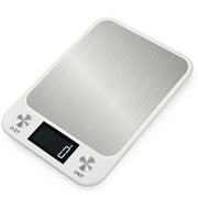 Kitchen Scale Food Scale Stainless Steel Kitchen Scale Waterproof Scale Digital Food Baking Milk ,High-Precision Weighing Technology
