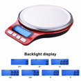Kitchen Scale LCD Display Accurate Digital Stainless Steel Electronic