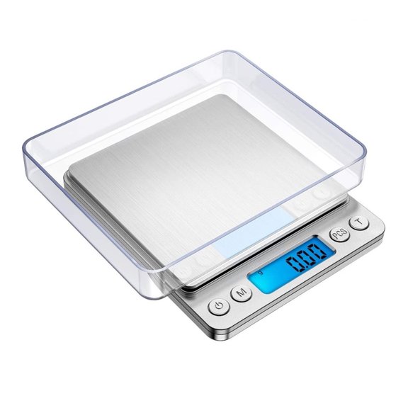 Kitchen Scale Precise Digital Electronic Scale Pocket Food Jewelry Diet Gram Cooking Scale LCD Display 0.1/0.01g