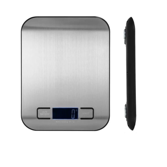 Kitchen Scale, Stainless Steel Portable Food Scale, Battery Digital Scale, Precise Food Scale for Kitchen