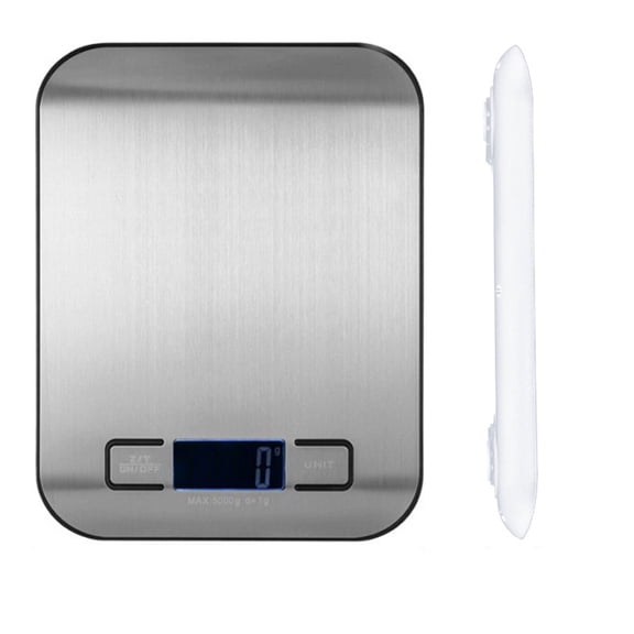 Kitchen Scale, Stainless Steel Portable Food Scale, Battery Digital Scale, Precise Food Scale for Kitchen