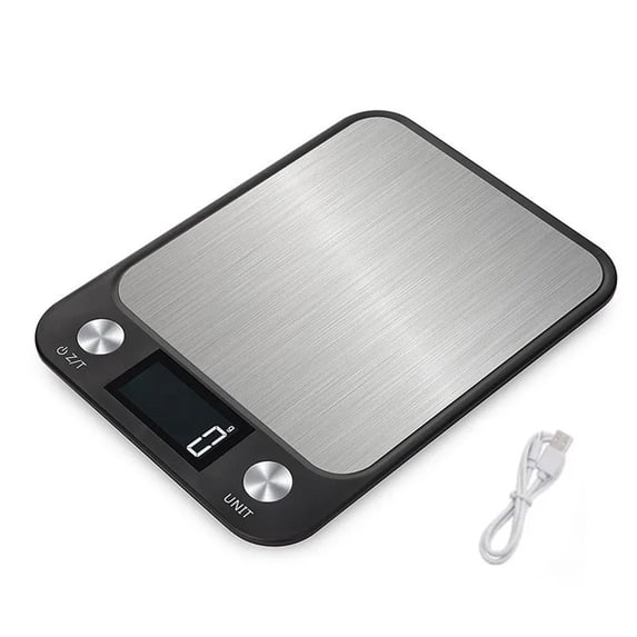 Kitchen Scale Weighing Food Coffee Balance Smart Electronic Digital Scales Stainless Steel Design for Cooking and Baking