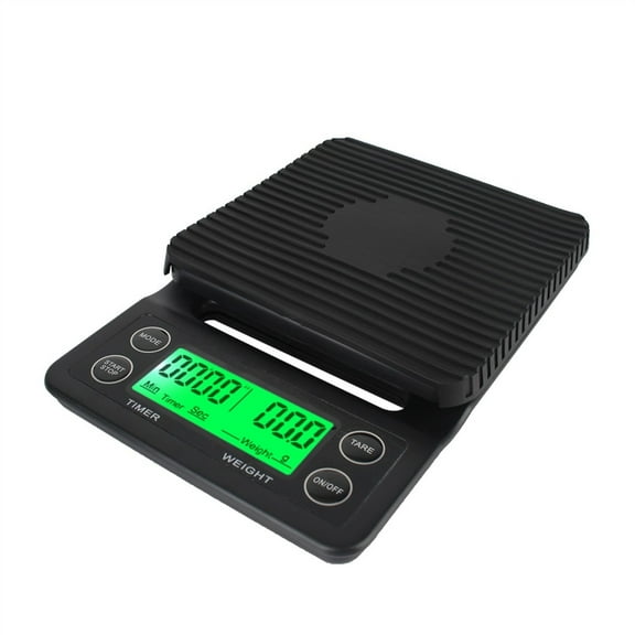 Kitchen Scale with Timer, LCD Backlight Display, High Accuracy Kitchen Food Scale with Tare Function