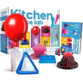 Piano Potato Kitchen Science Lab Kit for Kids Ages 8-12, 18+ STEM Experiments Including Volcano & Rainbow Activities, Educational Home Science Toys for Boys & Girls