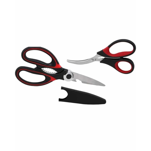 Kitchen Scissors 2Pack Ultra Sharp Stainless Steel Kitchen Shears