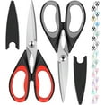 Kitchen Scissors All Purpose Heavy Duty Meat Poultry Shears, Dishwasher