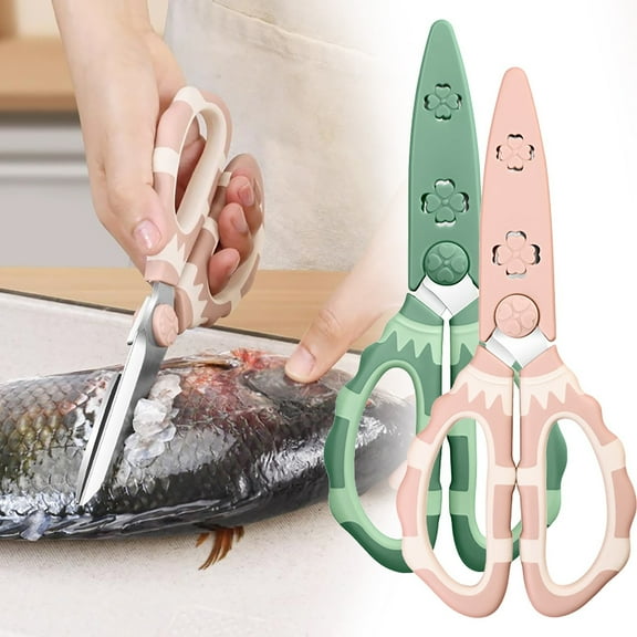 Kitchen Scissors for Food, Kitchen Shears for Food, Kitchen Scissors Household Multi-Functional Strong Chicken Scissors Scissors Meat Special Food Grade