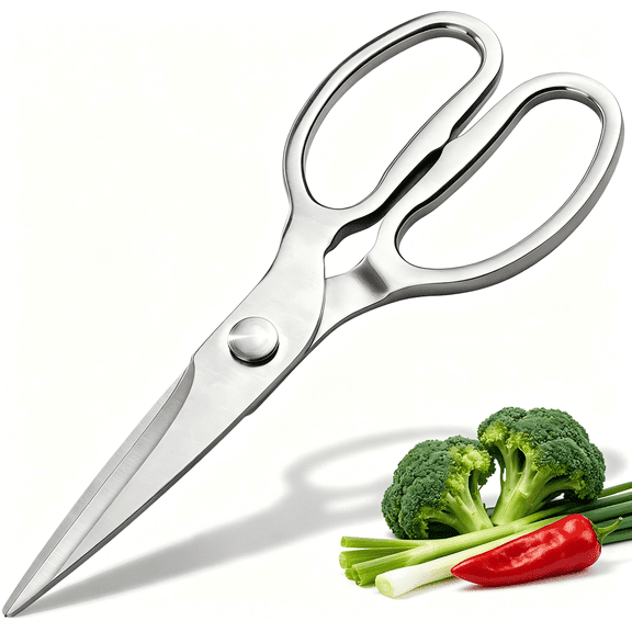 Plys All-Purpose Kitchen Shears for Food Heavy Duty Stainless Steel Ultra Sharp Blades Dishwasher Safe for Woman