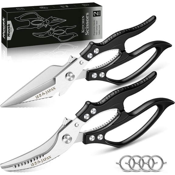 Kitchen Scissors Set Heavy Duty, All Purpose Japanese Poultry Shears