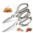thumbnail image 1 of Kitchen Scissors Set, All Purpose Heavy Duty Poultry Shears, Ultra Sharp Japanese Meat Scissors, Dishwash Safe Stainless Steel Comfort Grip Handle Kitchen Shears for Food, Chicken Bones, Turkey, 1 of 7