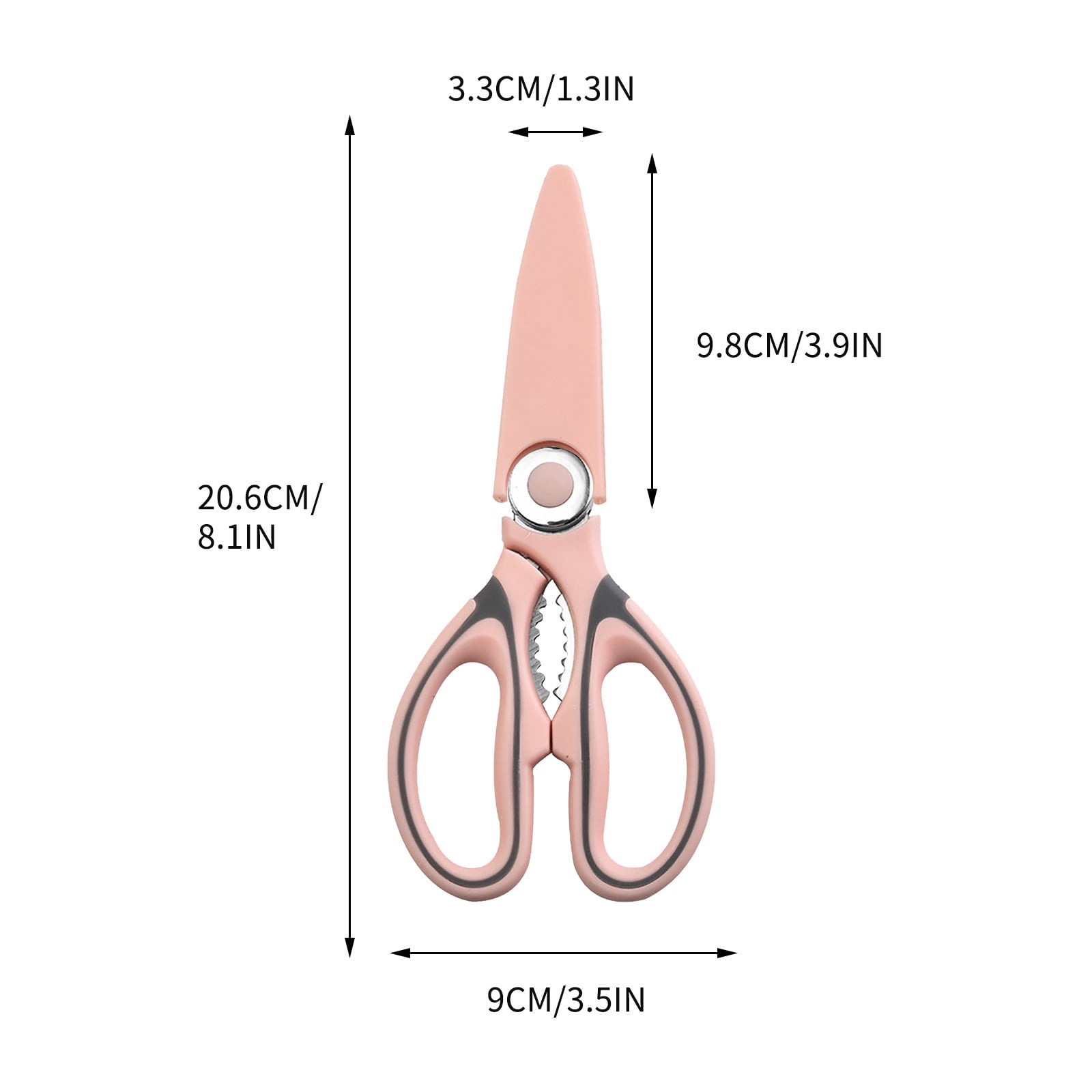 Kitchen Scissors Set Stainless Steel Kitchen Scissors Versatile Heavy ...