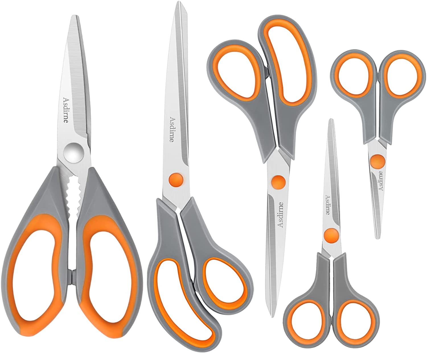 Kitchen Scissors t Knife-Grade Stainless Steel TPR Comfortable Handle ...
