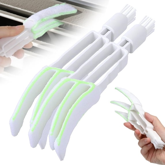 Kitchen Scrubber Window Blind Cleaner Duster Brush For Vertical Blinds Conditioner Dust Ceiling Fans Car Vents Dust Collector Cleaning Tool