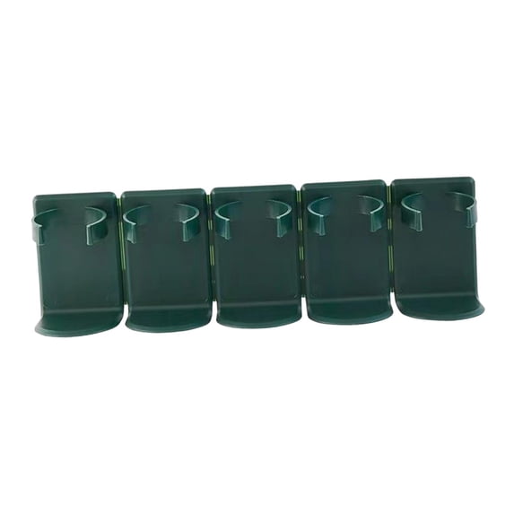 Kitchen Seasoning Bottle Storage Rack, Bathroom Storage Rack, Easy to Install, Multiuse PP Durable Wall Mount Spice Shelf for Kitchen Cabinet green