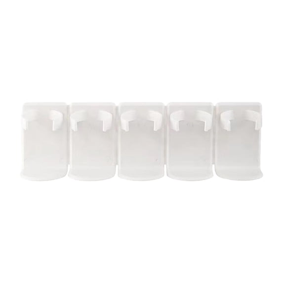 Kitchen Seasoning Bottle Storage Rack, Bathroom Storage Rack, Easy to Install, Multiuse PP Durable Wall Mount Spice Shelf for Kitchen Cabinet white